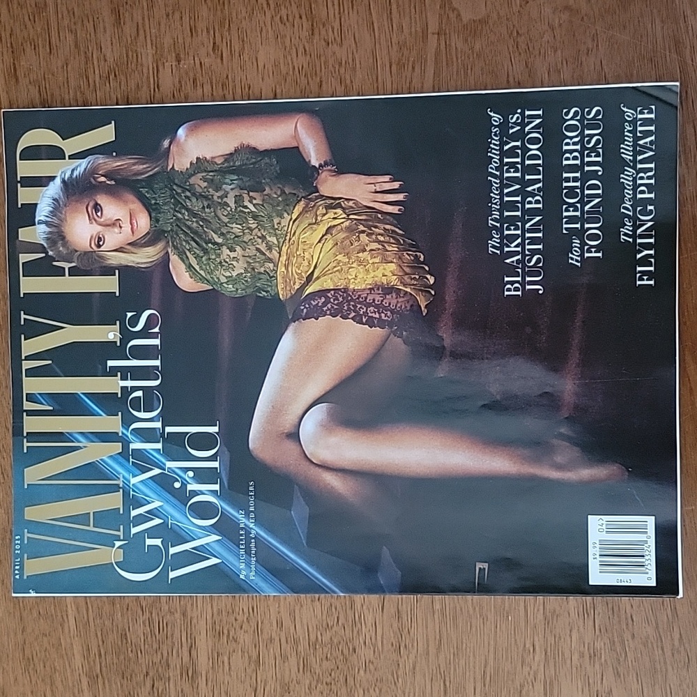 Vanity Fair magazine, Gwyneth Paltrow cover